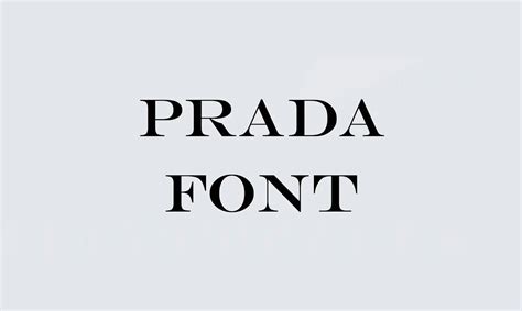 font logo prada|prada font download.